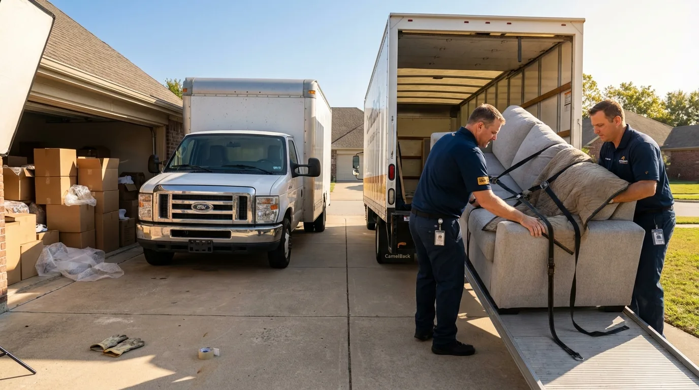 DIY truck vs professional crew comparison in Oskaloosa